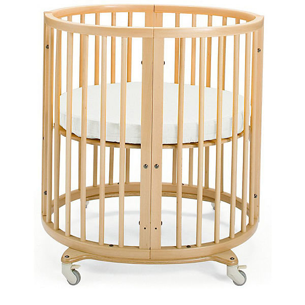 Stokke Sleepi Mini Natural Babybett mit Matratze Sleepi Mini