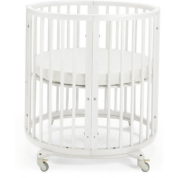 Stokke Sleepi Mini Weiss Babybett mit Matratze Sleepi Mini