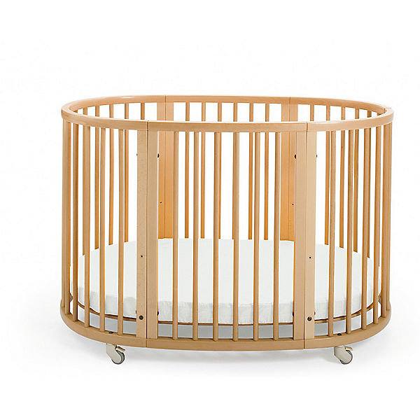Stokke Sleepi Natur Babybett mit Matratze Sleepi