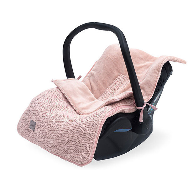 Jollein Comfortbag Babyfußsack River Knit pale pink 025-811-65286