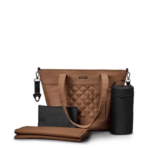 Moon V-Shape Bag Cognac 988