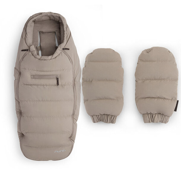 Nuna Winterfußsackset mit Handschuhe Chateau