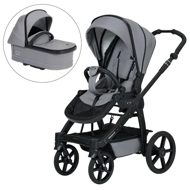 ROCK IT OUTDOOR Set inkl. Babywanne premium Graphit
