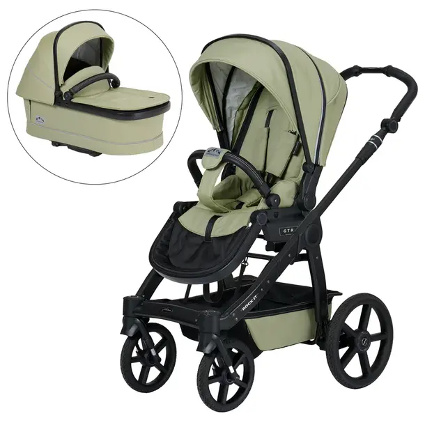 ROCK IT OUTDOOR Set inkl. Babywanne premium Lime
