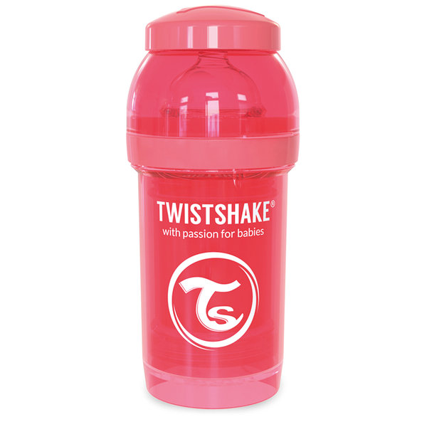 Twistshake Anti-Colic-Flasche Peach 180ml