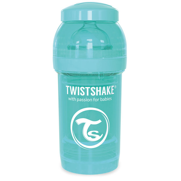 Twistshake Anti-Colic-Flasche Turquoise 180ml