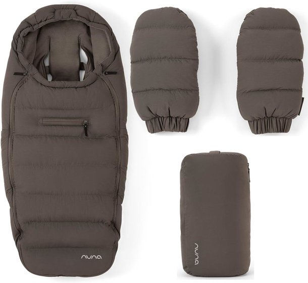 Nuna Winterfußsackset mit Handschuhe Thunder