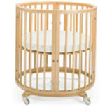 Stokke Sleepi Mini Natural Babybett mit Matratze Sleepi Mini