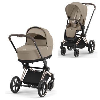 Cybex PRIAM Kombikinderwagen Rosegold Cozy Beige
