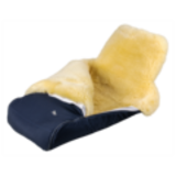 Hesba Lammfellfussack Premium Fell in natur