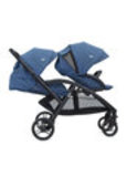 Joie Evalite Duo Deep Sea Geschwisterwagen mit Regenverdeck