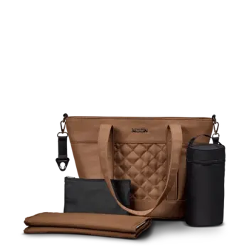Moon V-Shape Bag Cognac 988