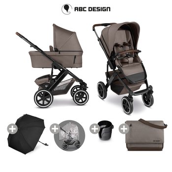 ABC Design Salsa 5 Air Kombikinderwagen Sommerangebot Set Nature