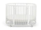 Stokke Sleepi Weiss Babybett mit Matratze Sleepi