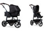 TFK Mono2 Kombikinderwagen mit Luftkammerradset Schwarz