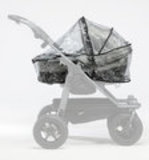 TFK Regenschutz für Duo Kombi Kinderwagen (2 Wannen )