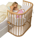 babybay Beistellbett Boxspring natur lackiert
