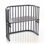 babybay Beistellbett Original extra schiefergrau belüftet