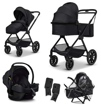 Moon Clikk Set Onyx mit Autositz und Adapter