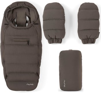 Nuna Winterfußsackset mit Handschuhe Thunder