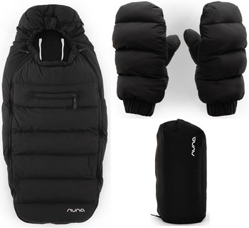 Nuna Winterfußsackset mit Handschuhe Caviar