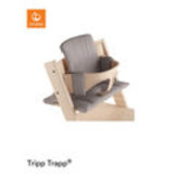 Stokke Tripp Trapp® Classic Baby Kissen Icon Grey (Organic Cotton)